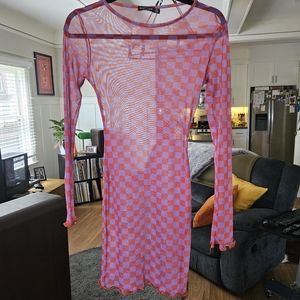 NWOT Nasty Gal Mesh Dress